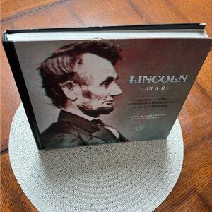 Lincoln in 3-D Hardcover Book